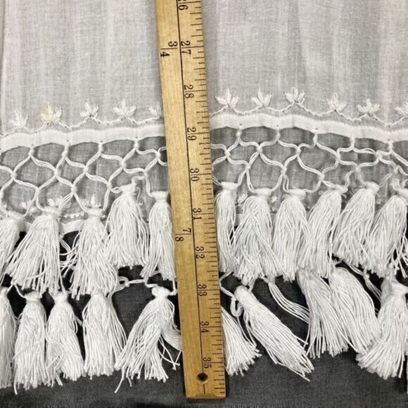 Roberta Roller Rabbit Swim Cover Up Tunic Dress Women XS Lucknow Serafina Tassle - Picture 14 of 16